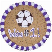 9' Round Cookie Cake · Chocolate Chip Flavor, Feed 1-3 ppl