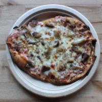 Fort Worth Pizza · Pork sausage, honey, crushed tomato, mozzarella
