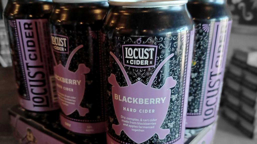 Blackberry 6 Pack · 6.0% ABV  DRY
Washington apples blended with blackberries. 
Dry, complex and tart.
6 Pack of 12oz Cans