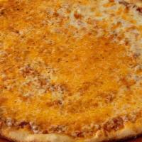 Cheese Pizza · Pizza sauce, mozzarella. Contains: allium & garlic, dairy, gluten, nightshade, tree nut