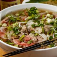 Create Your Own Large Pho · 35 ounce. Your choice of up to five proteins with bean sprouts, mint, onions, noodles, and b...
