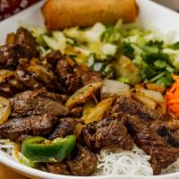 Rock N' Roll Beef · Spicy. Served with rice or vermicelli.