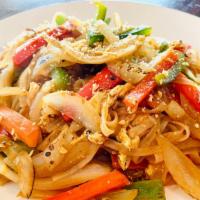 Pad Thai · veggie only, if you add meat or shrimp, we have extra charge