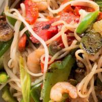 Thai Sweet Chili Bowl · Green onions, water chestnuts, green bell peppers, jalapenos, roasted red peppers, garlic an...