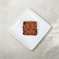 Brownie · Soft and tender in the interior with chewy edges.