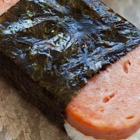 Spam Musubi · 2 Block of rice wrapped with spam and nori