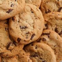 Chocolate Chip Cookies (2Pcs) · Traditional butter baked chocolate chip cookies with semi-sweet gooey chocolate chunks