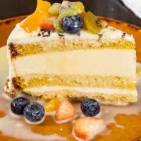 Tres Leches Layer Cheese Cake · 