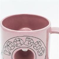 Pink Mug · As unique as a Voodoo Doughnut! A pink mug with a hole in the middle.