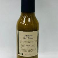 Bottled Jalapeno Hot Sauce · This hot sauce uses our organic grown jalapenos. This sauce is blend with herbs and spices t...