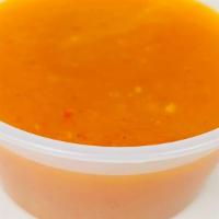 Mango Habanero Side Sauce · Blend of Mango and Habanero chilils