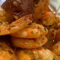 Boil Shrimp · 1 pound of delicious boiled shrimp. Seasoned to perfection.  Comes with 1 corn 1 potato