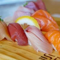 5 Pc Sushi & 6 Pc Sashimi · CHEF SELECT FISH, NO SUBSTITUTIONS