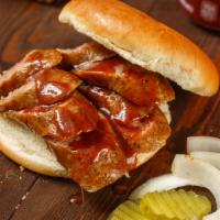 Jalapeno Spicy Sausage · Choose between the Creole or Jalapeno Sausage and enjoy a delicious sandwich on a bun topped...