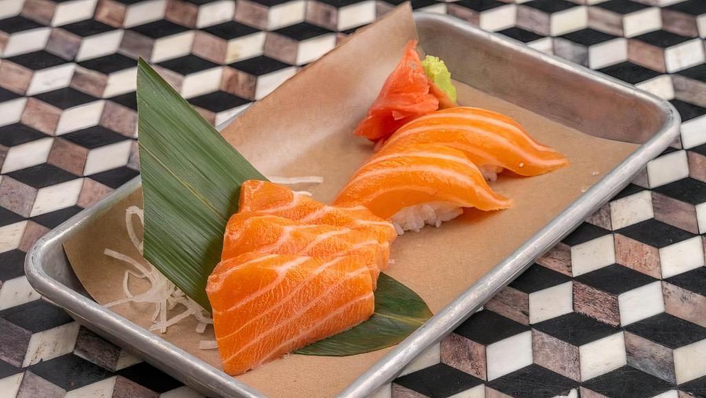 Salmon Sashimi · Scottish salmon
