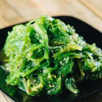 Seaweed Salad · Japanese seaweed salad with sesame oil