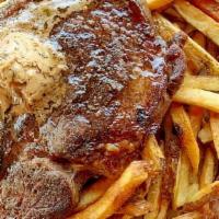 Steak · Ribeye, chimichurri, crispy potatoes