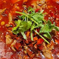 Boiled Beef With Chili Sauce · Spicy.