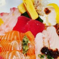 Sushi Bento · Tuna nigiri, three salmon, three yellowtail sushi nigiri. Consuming raw fish may increase
th...