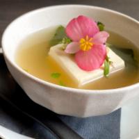 Yuzu Miso Soup - Gf V · tofu, miso, seaweed, scallion. Gluten-free. Vegan.