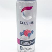 Celsius Sparkling Wild Berry  · 12oz. energy drink
