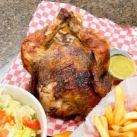 Combo 2 Available Everyday From 12 Pm To 4 Pm · 1 whole chicken + 2 sides 16 oz