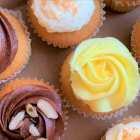 Cupcake Assortments · Variety of cupcakes flavors.