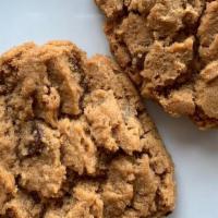 Peanut Butter Bourbon Cookie  · These Peanut Butter Cookies are big, thick and chewy with soft centers and crispy edges, loa...