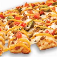 Single Nachostix Topperstix · Our delicious Original Topperstix topped with ground beef, pepper jack, fire-roasted jalapen...