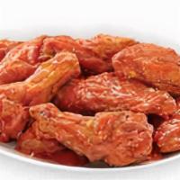 Mild Buffalo Bone-In Wings · Our traditional bone-in wings oven roasted, and then tossed in mild buffalo sauce. It is sni...