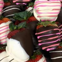 Strawberry Delight · One dozen of our fresh chocolate dipped strawberries