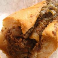 Mile High Philly Sub Regular · Steak, grilled onions, secret sauce, and Swiss American.