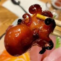 Baby Octopus · Tare, shichimi, mayo.