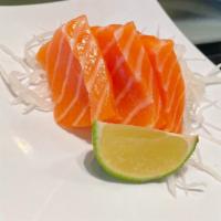 Salmon · Salmon Sushi ( Rice boll salmon fish on top 2pcs for 1order)
Salmon Sashimi ( Just Fish by s...