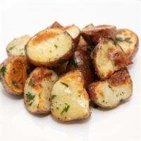 Herb Roasted Potatoes (Vegan) · italian herbs, shallots, garlic, lemon (vegan, gluten free)