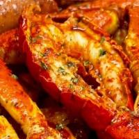 My Lobster & Friends  · 2 Snow Crabs Cluster, 10 shrimp, 1 lobster tail, 1 sausage , 1 corn , 1 eggs and potatoes