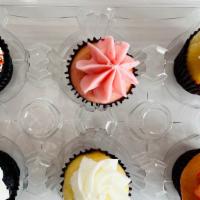 6 Mini Assorted Cupcakes · Assorted flavors Mini Cupcakes * Limited flavors available per day