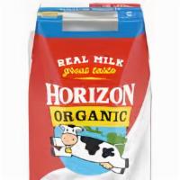 Milk · Horizone Organic Low fat Milk 8 oz