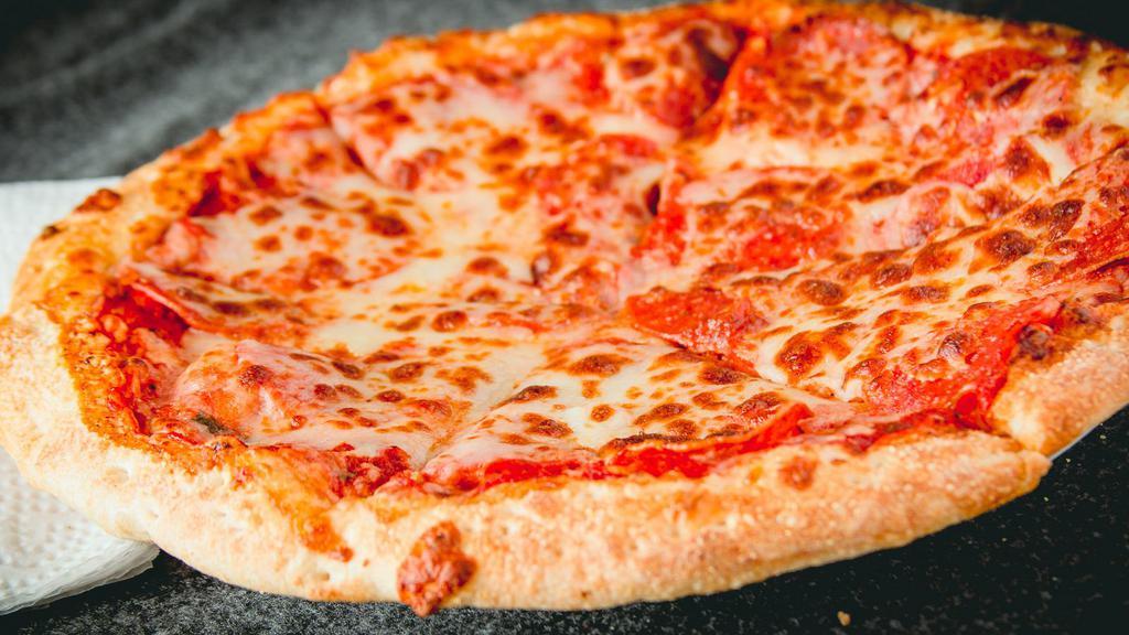 1-Large Texas Supreme Pizza · Free medium pepperoni pizza.