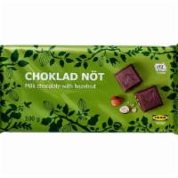 Milk Chocolate Bar With Hazelnut Utz · CHOKLAD NÖT

Milk chocolate bar with  hazelnuts, UTZ certified 3.5 oz