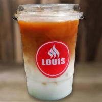 Iced Latte · Smooth and refreshing, the iced latte combines espresso, milk and ice cubes
