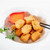 Crispy Tofu · Crispy fried tofu, this is like a snack, good for sharing