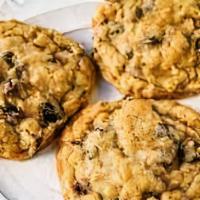Oatmeal Raisin · one dozen -Large, soft and chewy with delicious raisins and cinnamon. Delicious anytime of d...