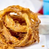 Onion Rings · Served with our House Ranch!