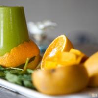 Green Machine · Organic Mango, Spinach and Orange Juice