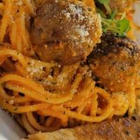 Spaghetti And Meatballs · Marinara Sauce