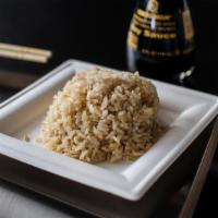 Side Brown Rice · Brown rice cooked to perfection. A healthy choice!