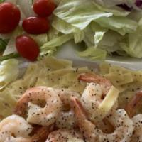 Shrimp & Alfredo Pasta · Cajun, garlic and herb or lemon pepper.