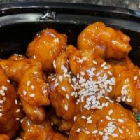 Honey Sesame · Chicken in sweet honey sauce, toasted sesame seeds with rice. (chicken only)