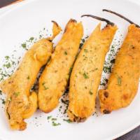 Mirchi Bajji · Recommended. Special green chili dipped in chick pea batter.